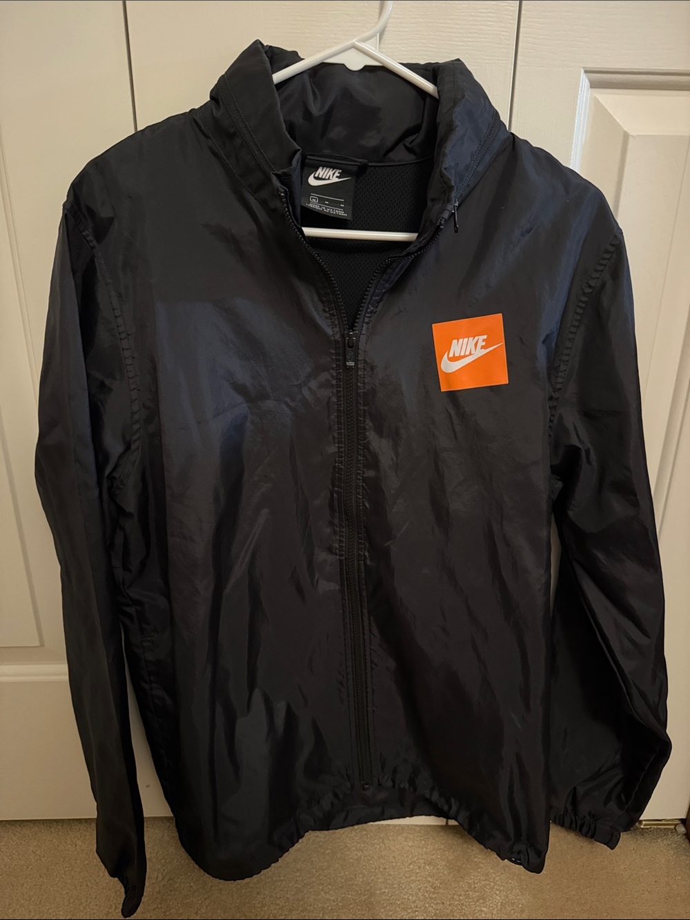 Women’s Nike Black Windbreaker Jacket
